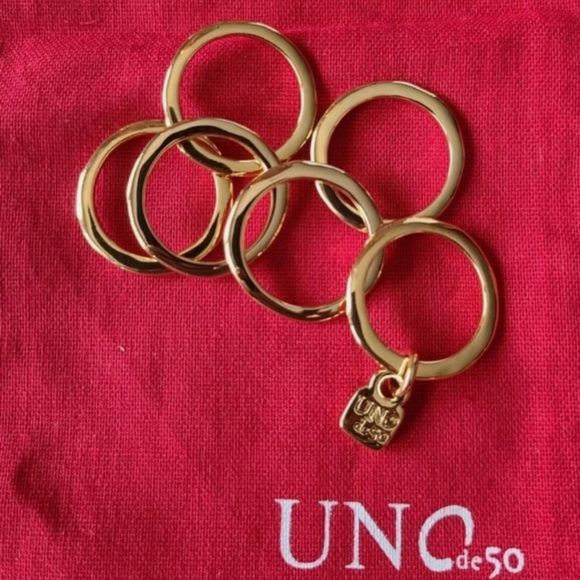 Uno de 50 Ring - PRISONER - Limited edition - 18K Plated Gold - Picture 5 of 14